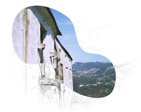 Casa rural da Biogoods com vista para o Douro