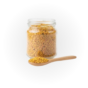Pólen biológico Biogoods em frasco